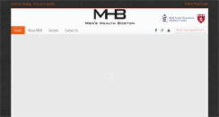 Desktop Screenshot of menshealthboston.com